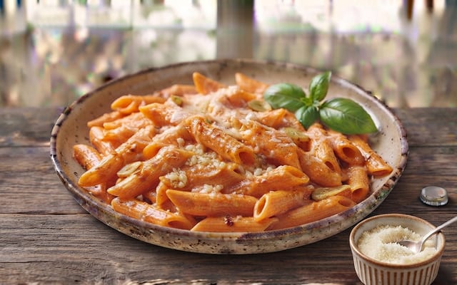 Vodka Chicken Parm.