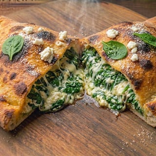 Spinach Ricotta Calzone