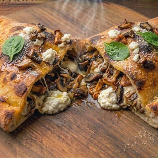 Truffle Mushroom Calzone