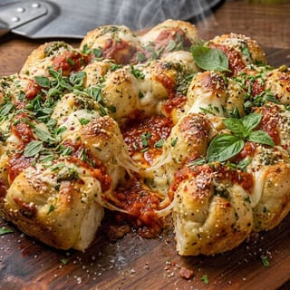 Loaded Garlic Knots