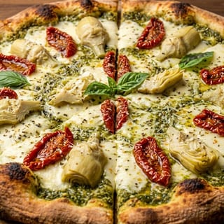 Artichoke Pesto Pizza