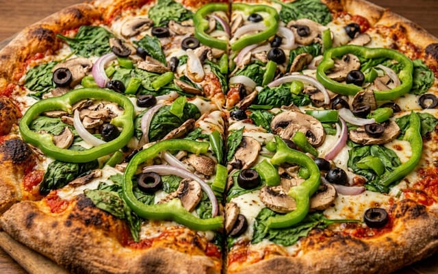 Vegetarian Pizza.