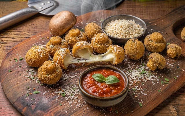 Fried Mushrooms.