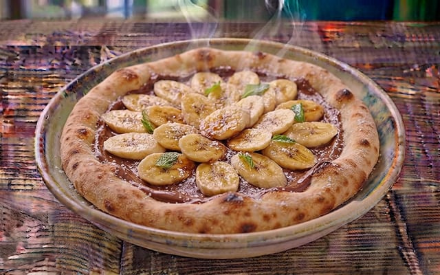 Nutella Pizza.