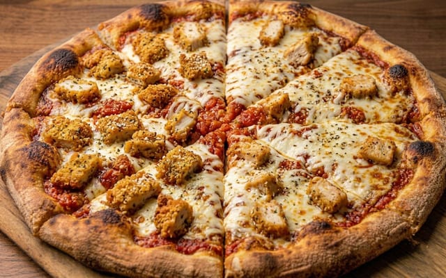 Chicken Parm Pizza.