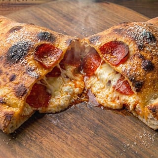 Pepperoni Ricotta Calzone